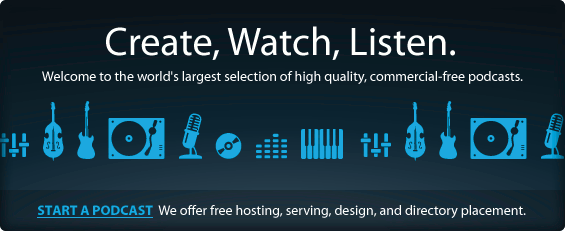 Create, Watch, Listen!  Sign up at PodOmatic