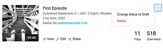Podomatic | Draft an episode